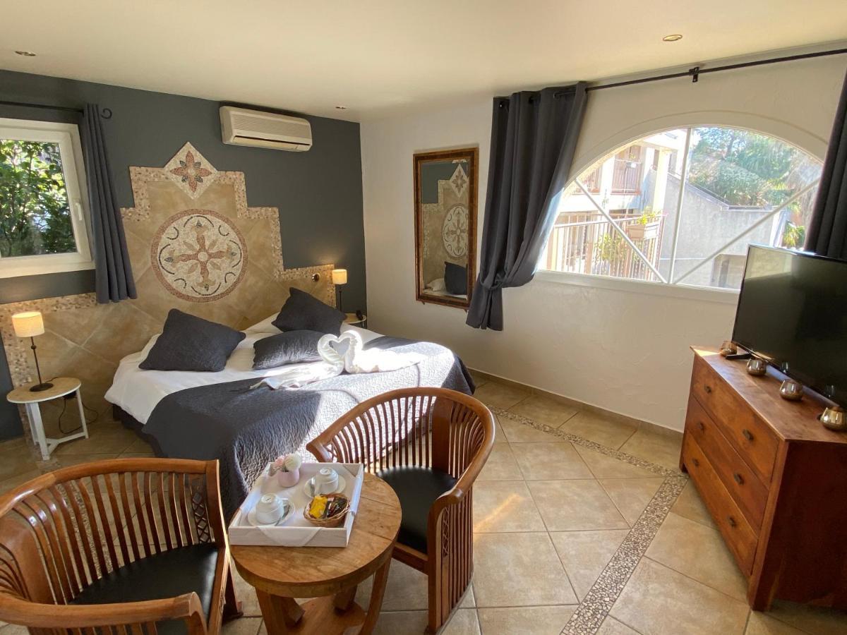 Logis Hotel Les II Mas - Perpignan Sud Cabestany Exterior foto