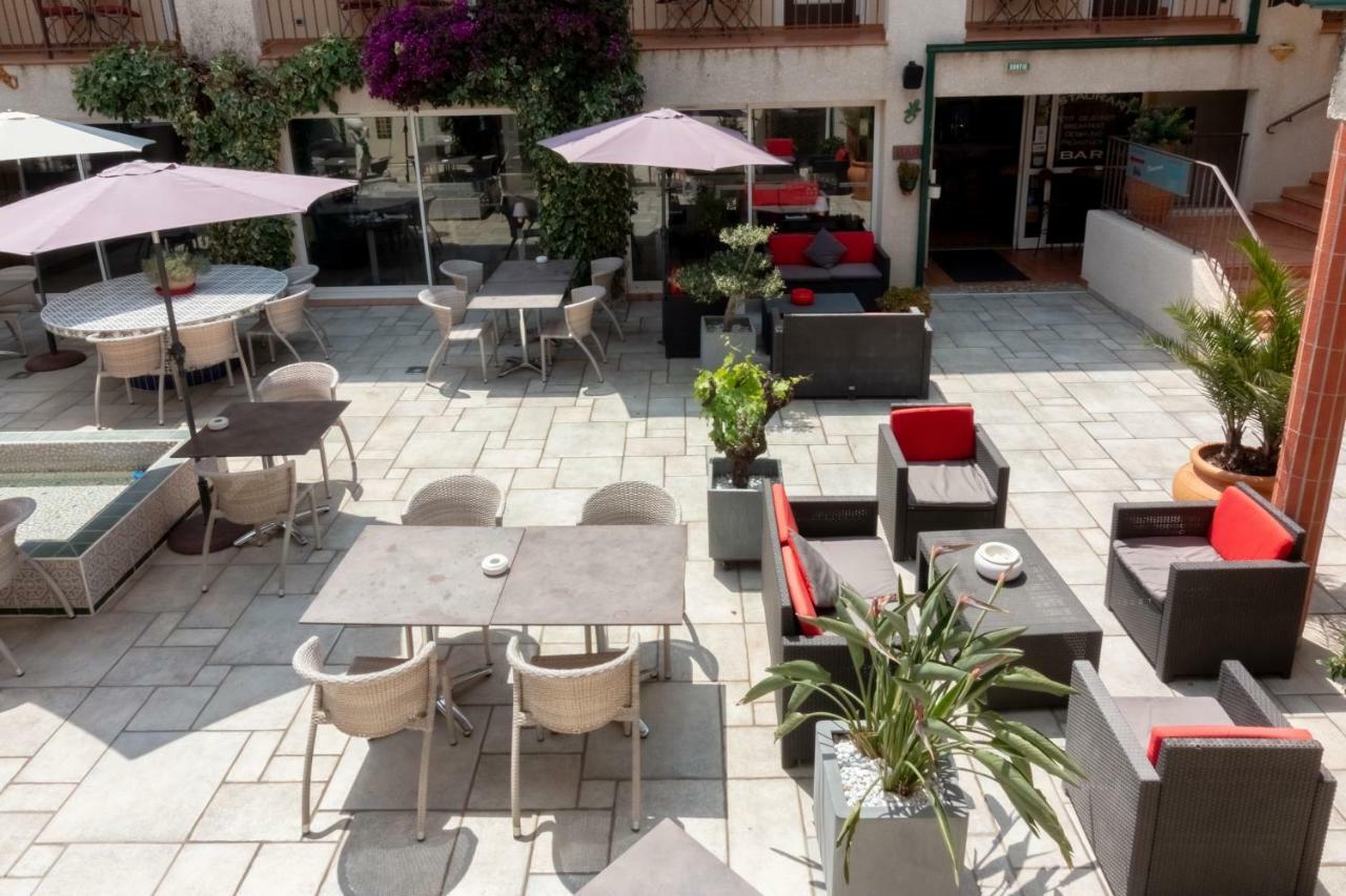 Logis Hotel Les II Mas - Perpignan Sud Cabestany Exterior foto